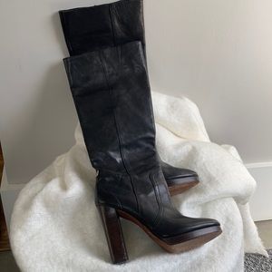 Coach Pull-On Knee High Boots